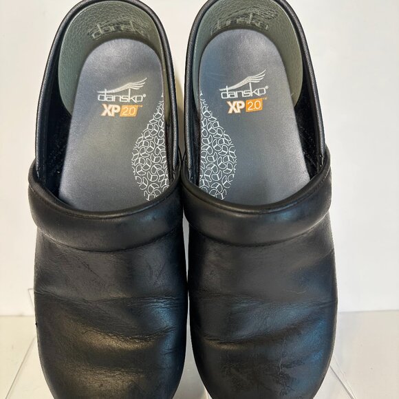Dansko XP 2.0 size EU 37 US 6.5 - 7 Black Leather Clog 3950470202 - Picture 9 of 10